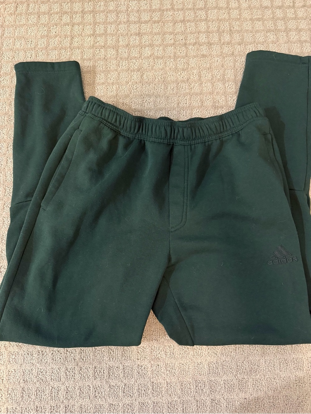 adidas Dark Green Men's Sweatpants Joggers